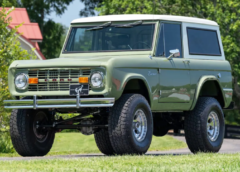 Un Ford Bronco nuevo no tiene nada que envidiarle a un modelo de 1969 como este.